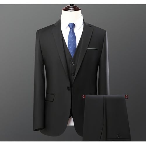 GentleForm™ – Two-Piece Men's Formal Suit Set