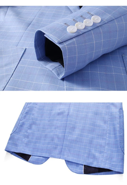 RoyalElite™ Men's Three-Piece Suit – Business & Event Perfection