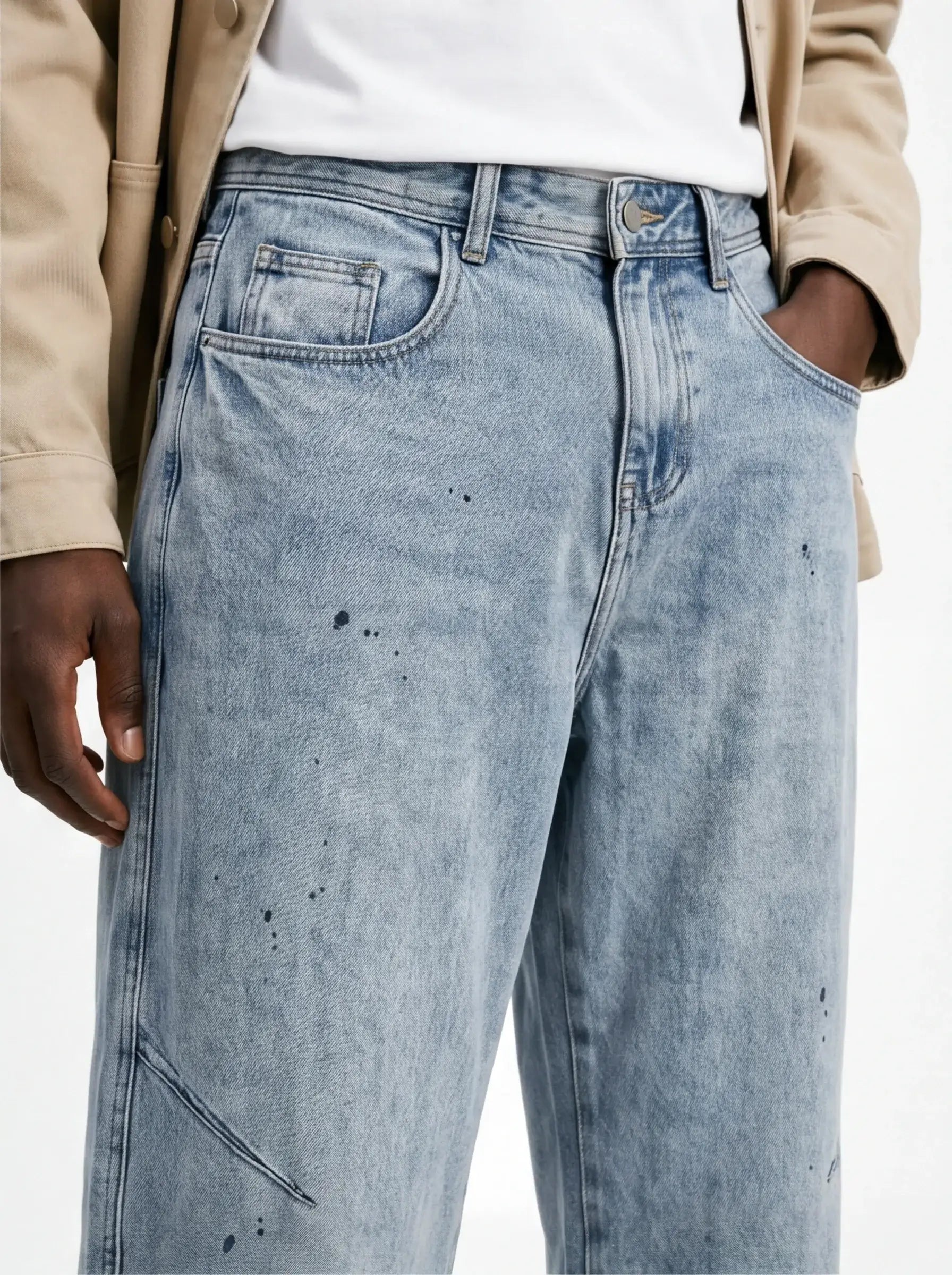 Dynamic Jeans – with Brushed Interior with Refined Details-2